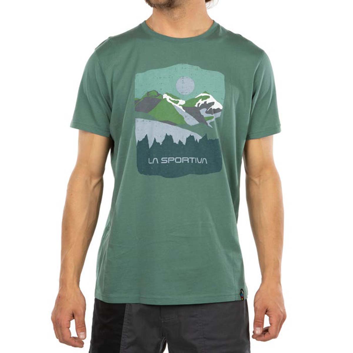 La Sportiva Lagorai Mens Climbing T-Shirt Green
