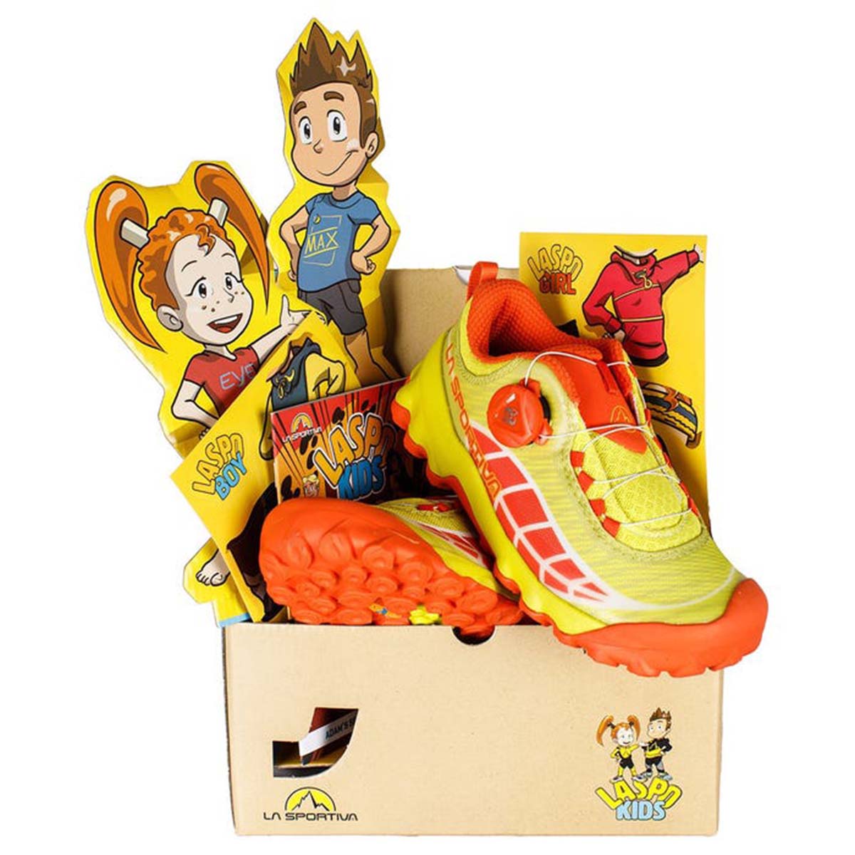 La Sportiva Gripit Kids Climbing Shoes Yellow