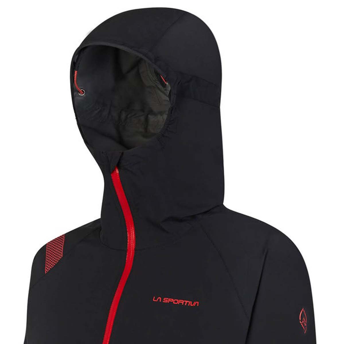 La Sportiva Run Womens Running Jacket Black