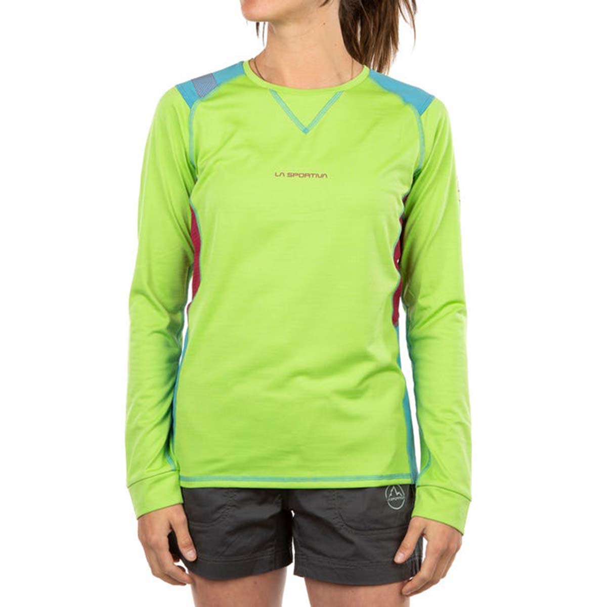 La Sportiva Beyond Long Sleeve Womens Hiking Shirt Green