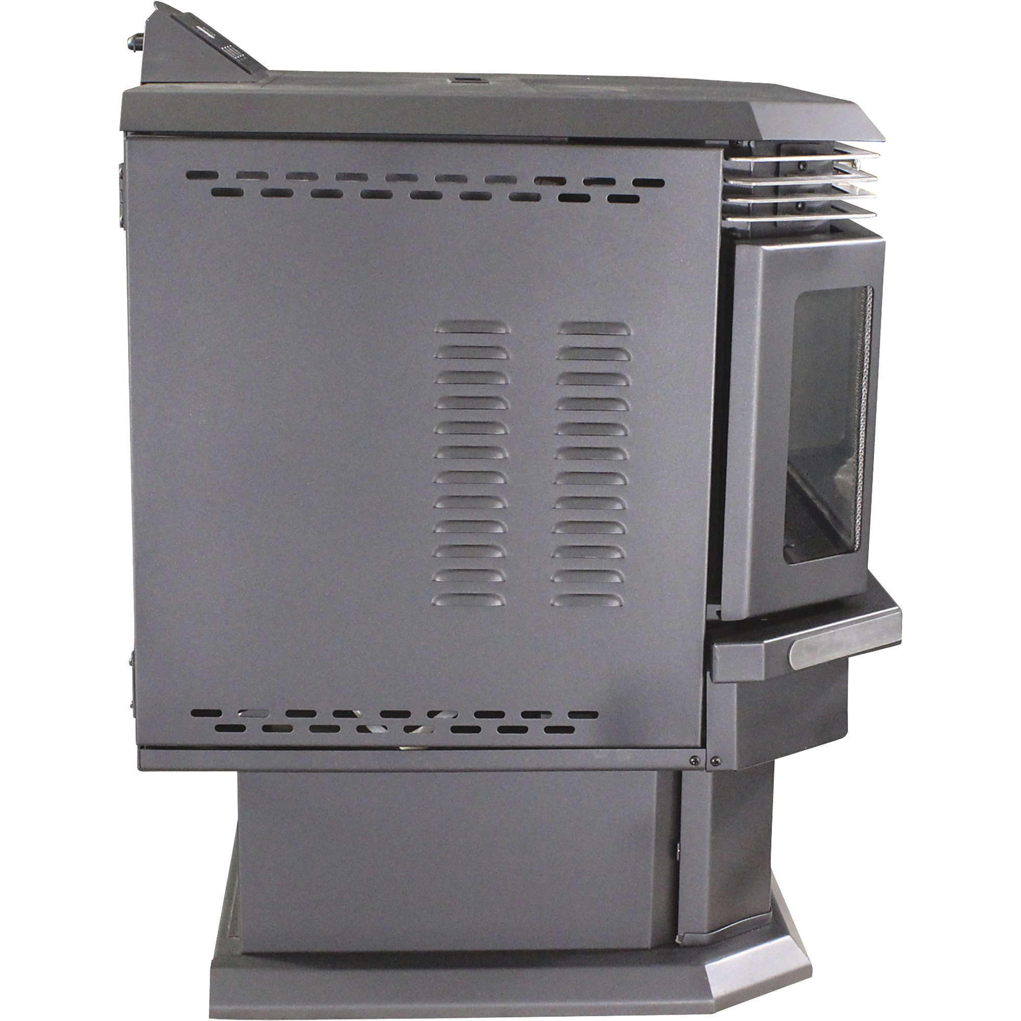 Ashley Hearth AP5660 Bay Front Pellet Stove 2,200 Sq. Ft. 45 Lb Hopper ...