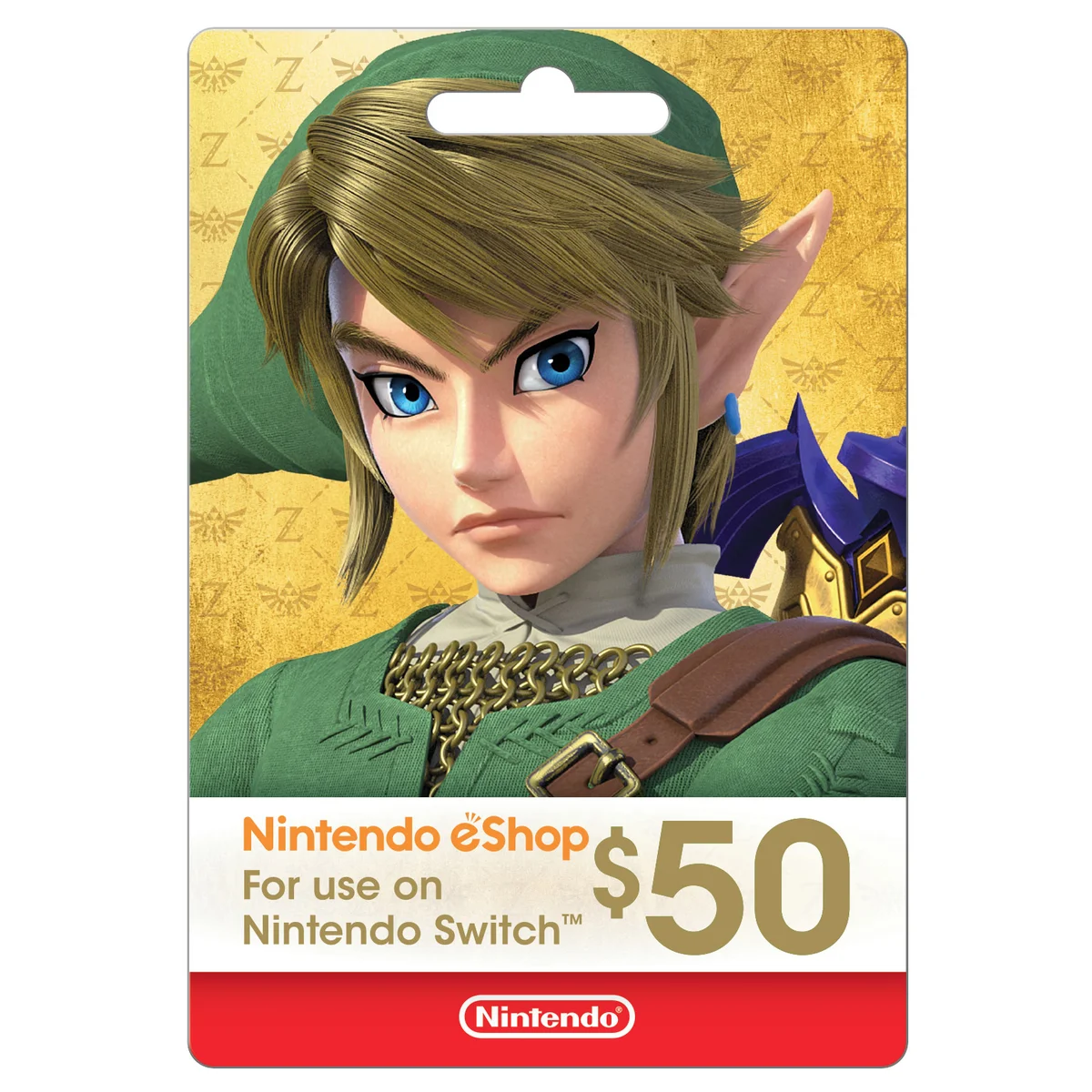 Nintendo eShop - $50 Digital Card