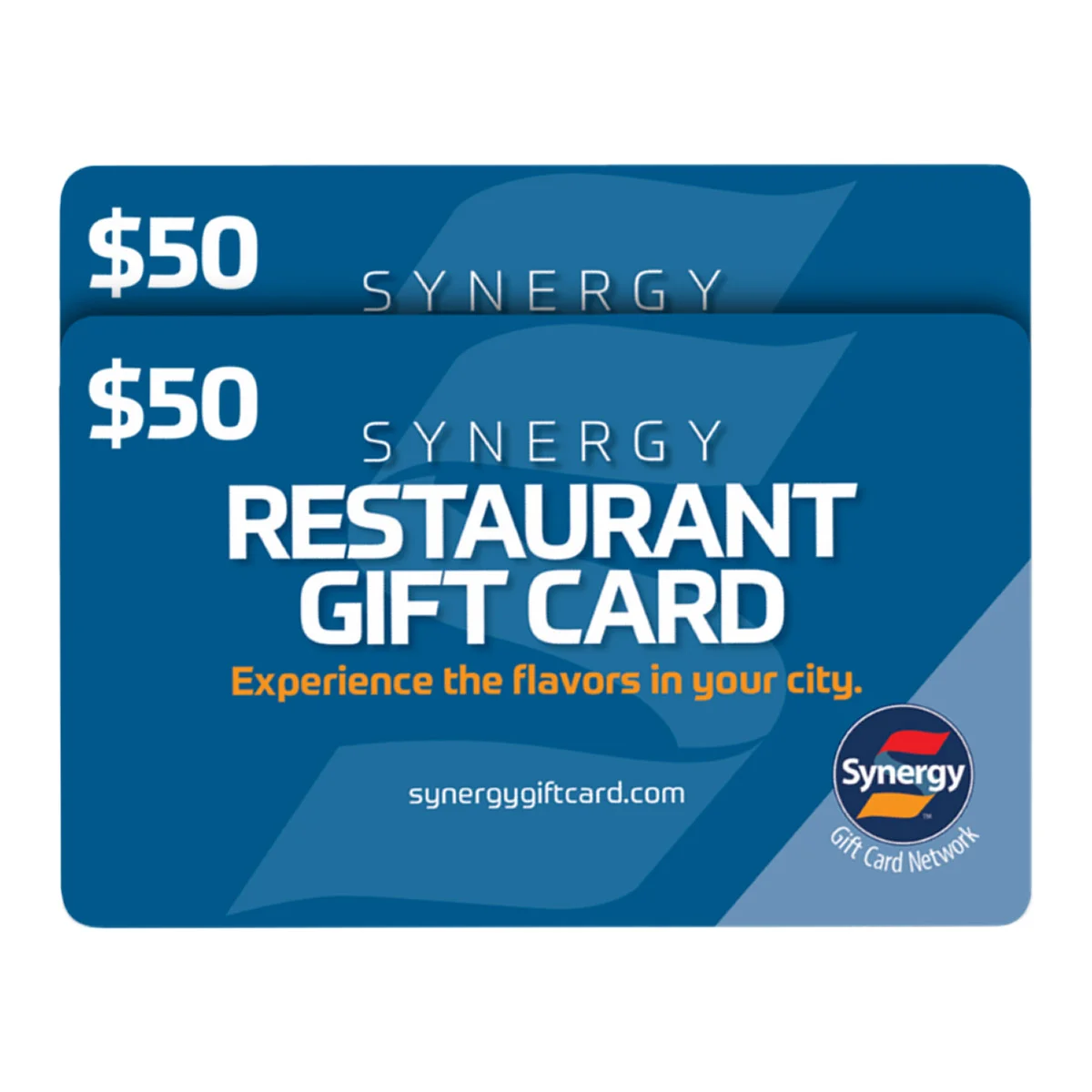 Synergy Restaurant Two $50 E-Gift Cards ($100 Value)