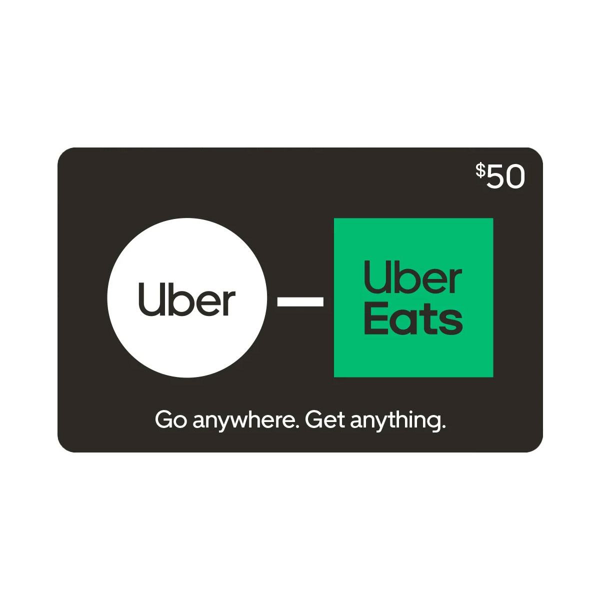 Uber - $50 eGift Cards
