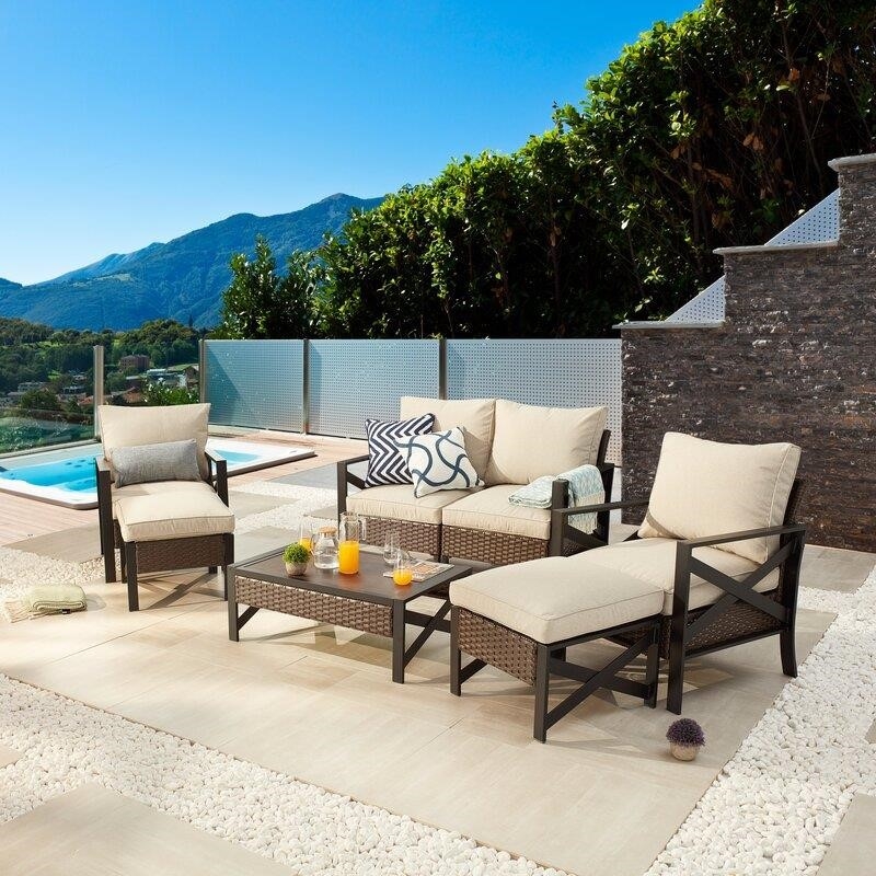 Ajaycia 4 - Person Seating Group with Cushions-furniture