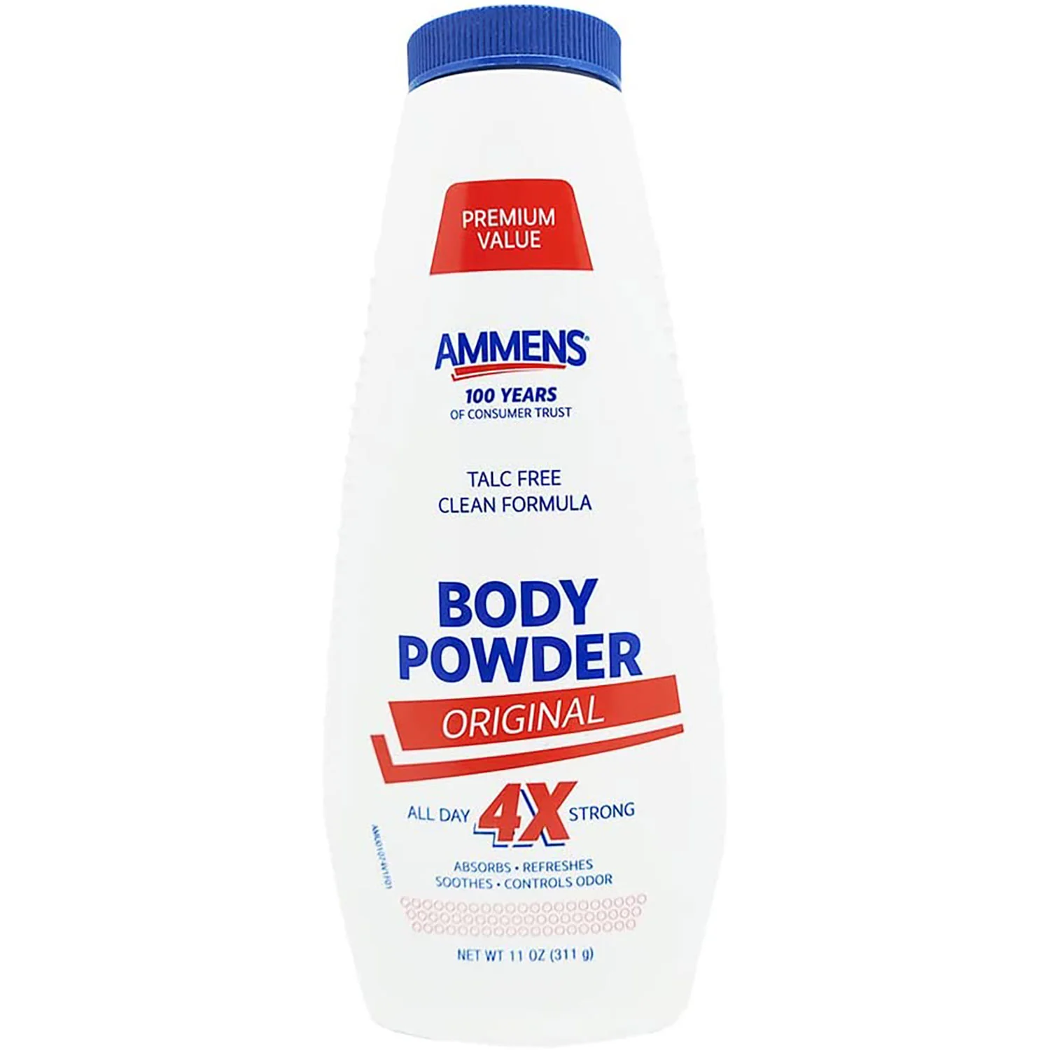 Ammens Original Medicated Powder, Talc Free Formula, 11 Ounces