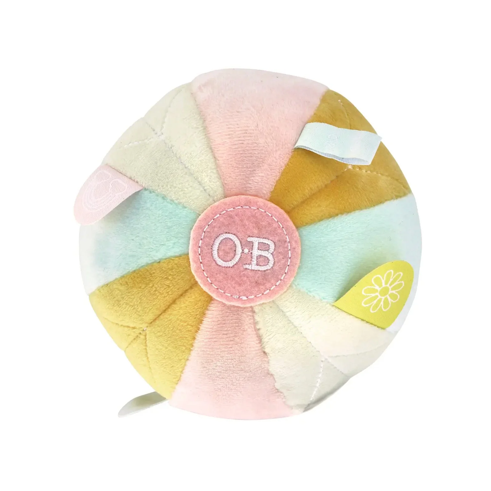 O.B. Designs Sensory Ball Autumn Pink, 6 Inches