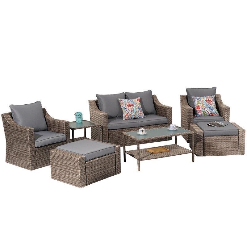 Hechavarria 6 - Person Seating Group with Cushions-furniture