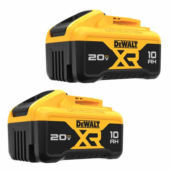 DeWalt DCB210-2 20V MAX XR? 10.0Ah Lithium Ion Battery (2 pack)