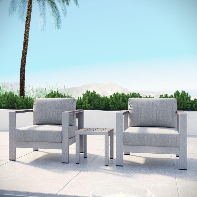 Coline Square Bistro Set with Cushions-furniture