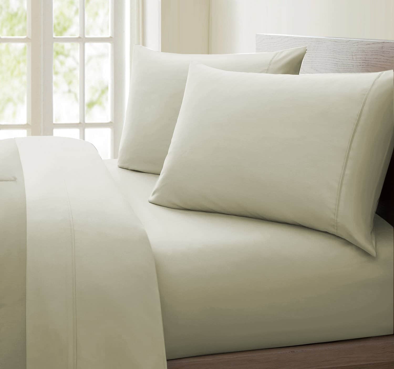 Allessia Wrinkle Free Super Soft Sheet Set, Gray