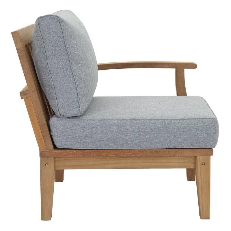 Sidney Solid Wood 4 - Person Seating Group with Cushions-furniture