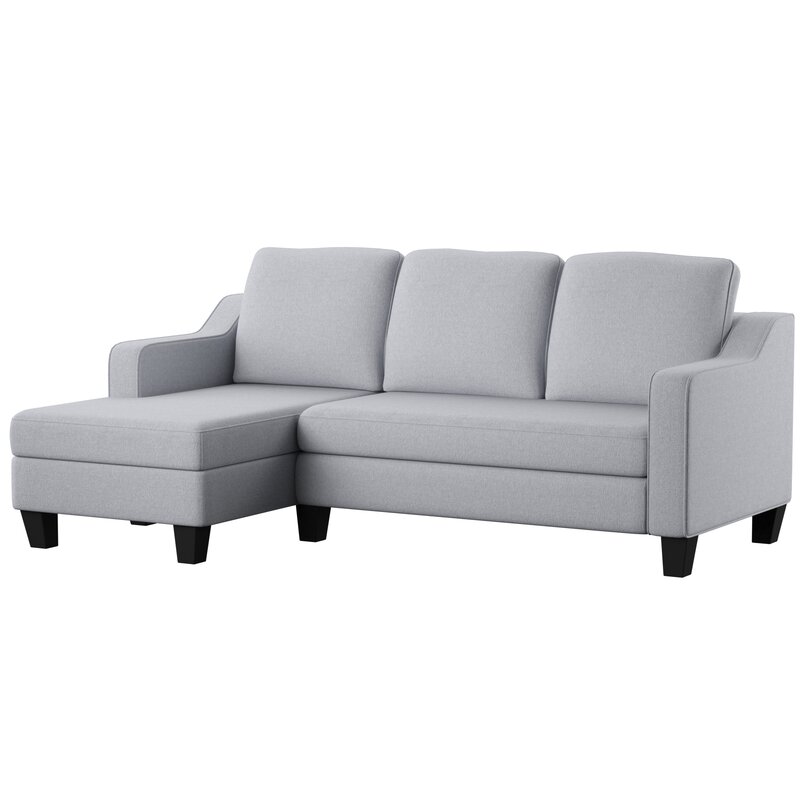 Liberty 84 Wide Reversible Sleeper Sofa & Chaise-furniture