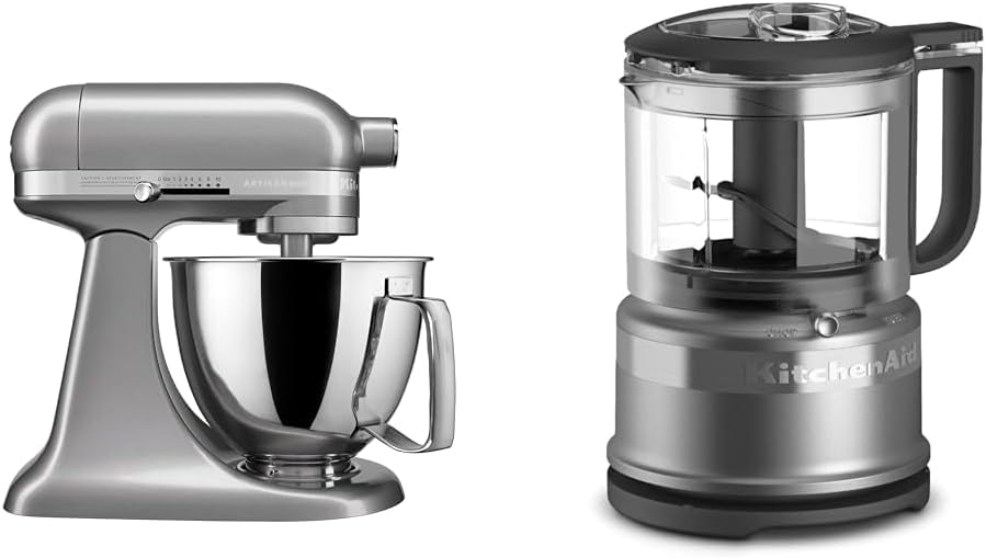 KitchenAid Artisan Mini 3.5 Quart Tilt-Head Stand Mixer - KSM3316X - Black Matte
