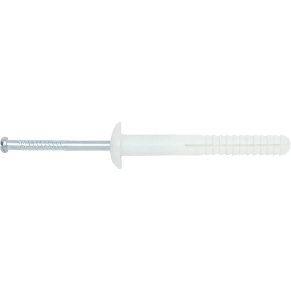 DeWalt 02563-PWR 1/4 x 2 Nylon Nailin Hammer Drive Anchors, Mushroom Head