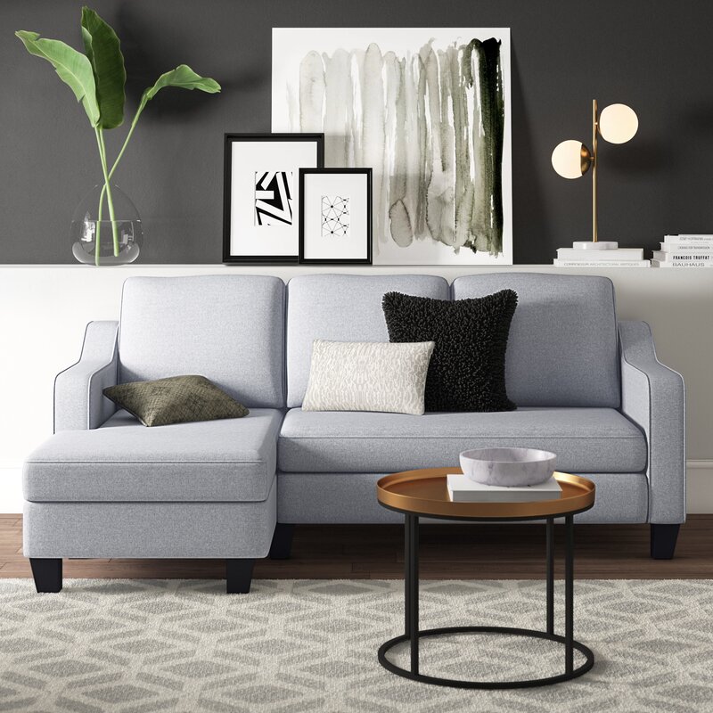 Liberty 84 Wide Reversible Sleeper Sofa & Chaise-furniture
