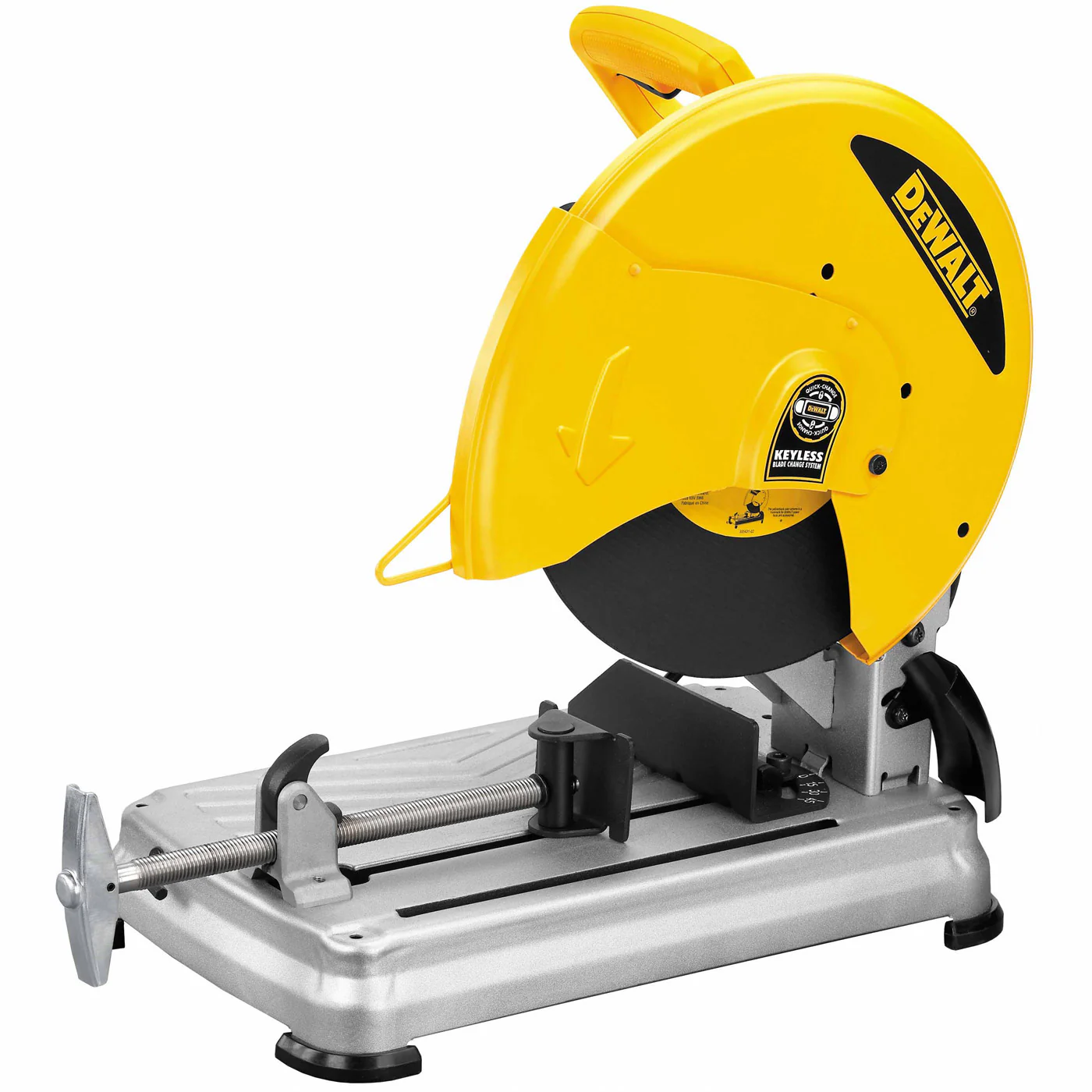 DeWalt D28715 14 Heavy-Duty Chop Saw with Quick-Change Keyless Blade Change System