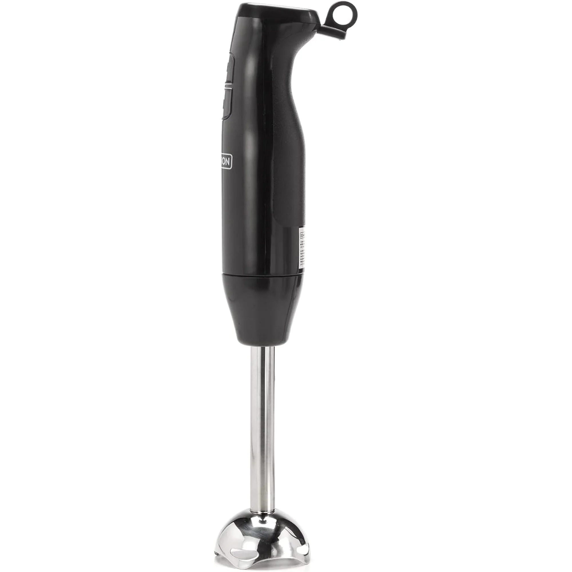 Dominion 2 Speed Compact Stick Hand Blender, Stainless Steel, Black, 180 Watts