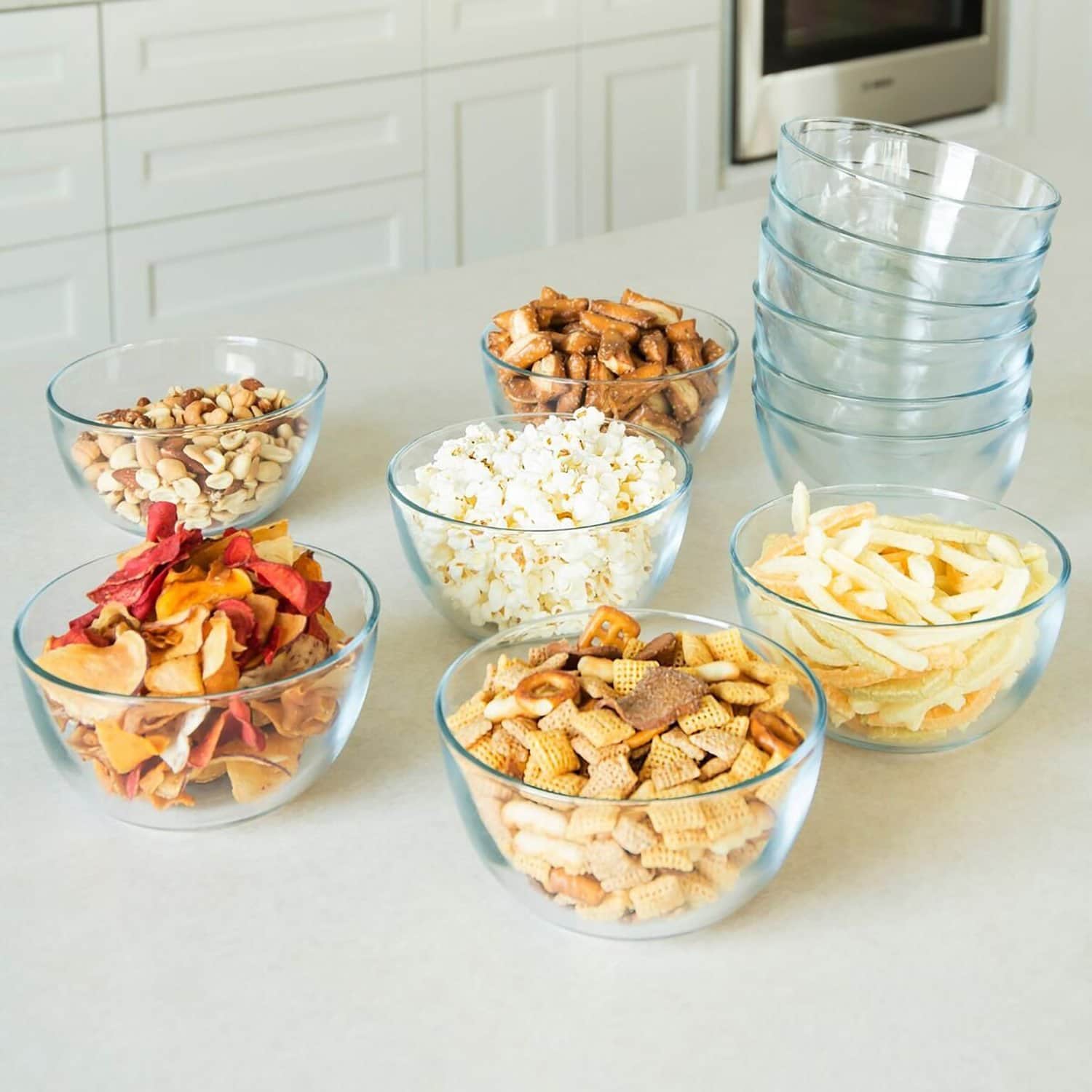 Anchor Hocking Presence Glass Bowl, 6 Inches, Set of 12