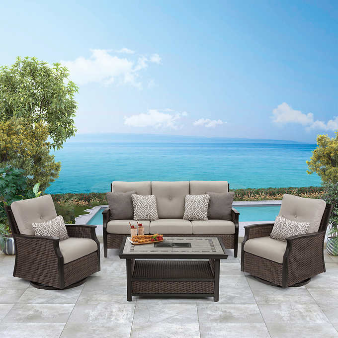 Agio Conway 4-piece Deep Seating Set-furniture