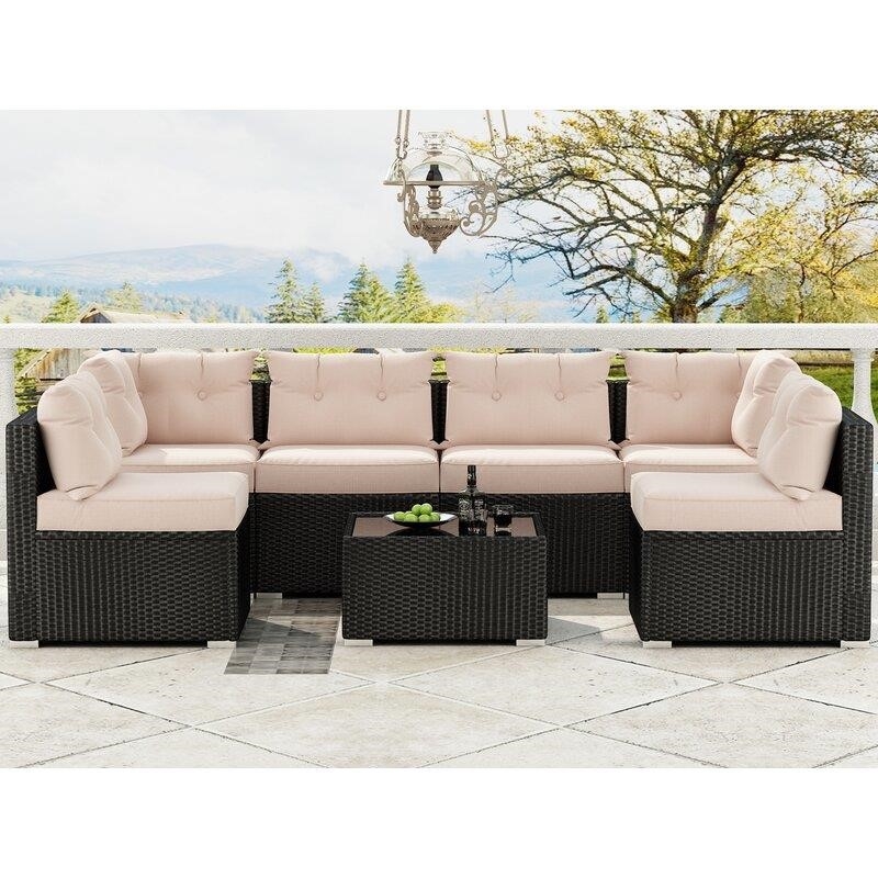 Erlond 300 - Person Seating Group with Cushions-furniture