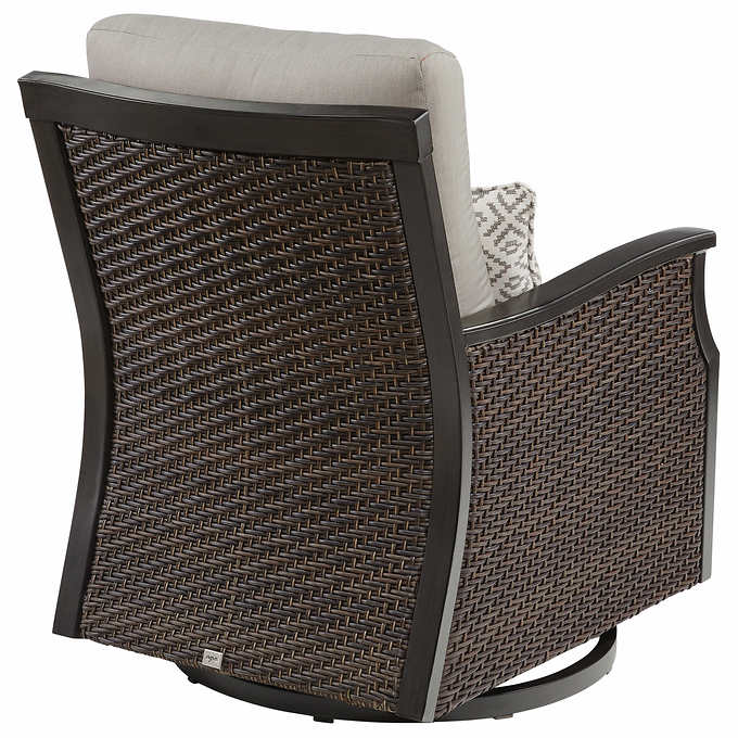 Agio Conway 5-piece Fire Deep Seating Set-furniture