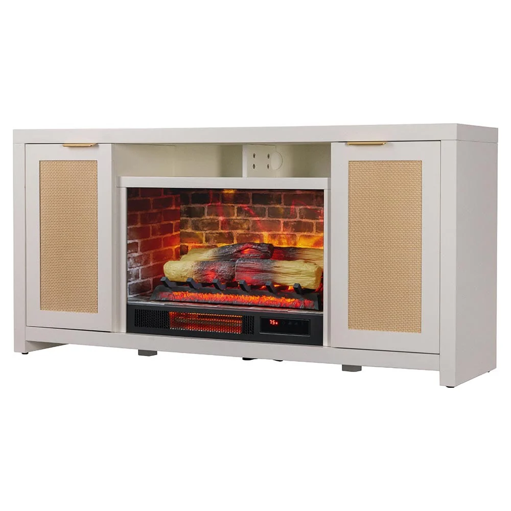 Inlet Cove 57-in Electric Fireplace TV Stand