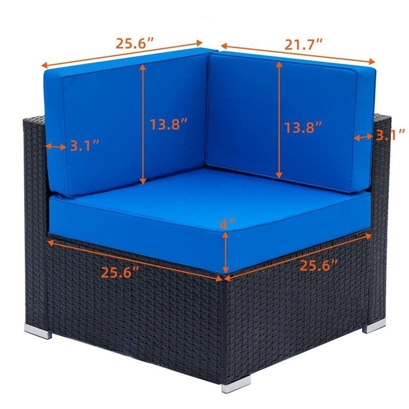Aleighanna Wicker/Rattan 6 - Person Seating Group with Cushions-furniture