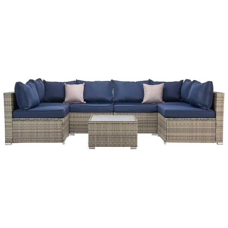 Liberta 6 - Person Seating Group with Cushions-furniture