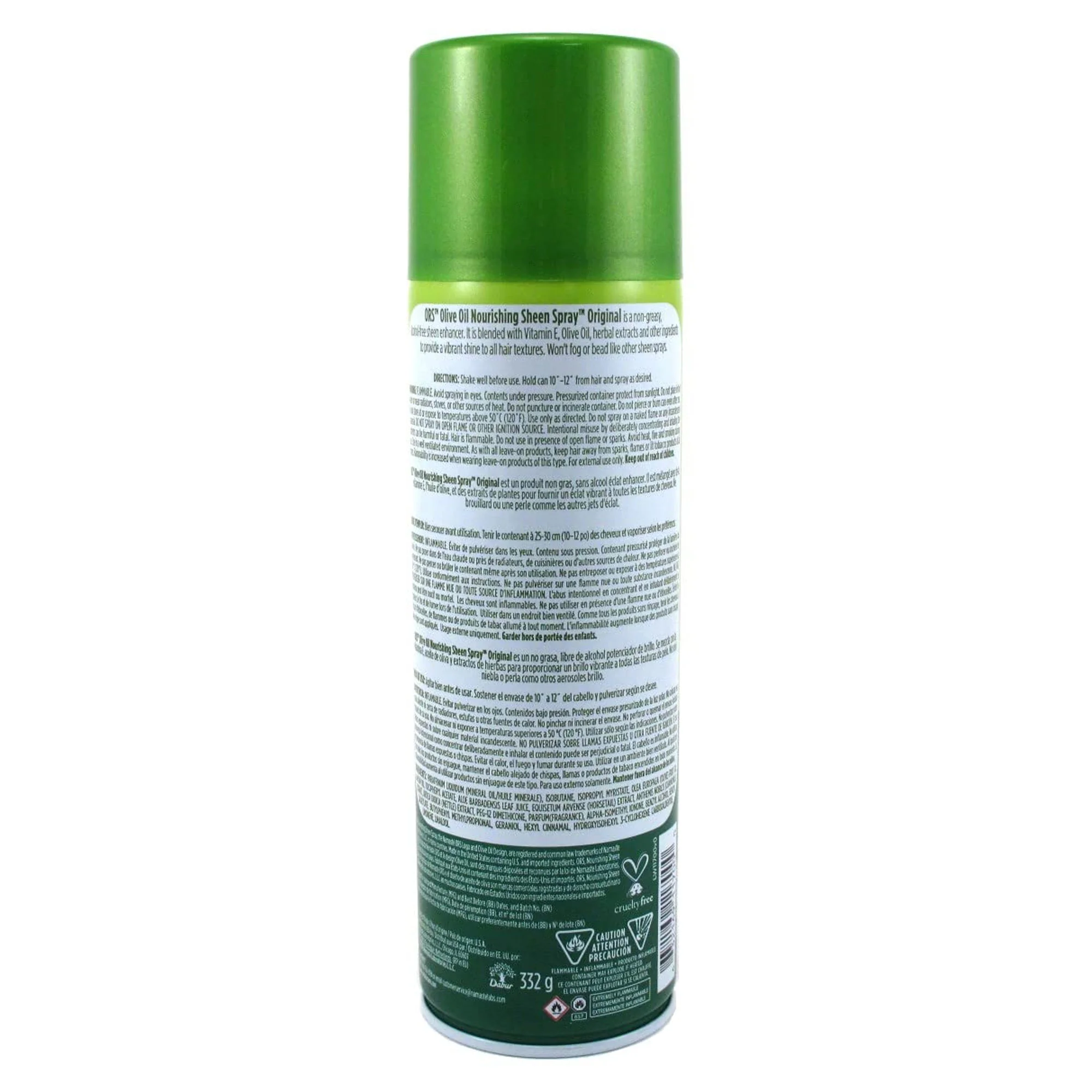 ORS Olive Oil Sheen Nourishing Hair Spray, Original, 11.7 Ounce