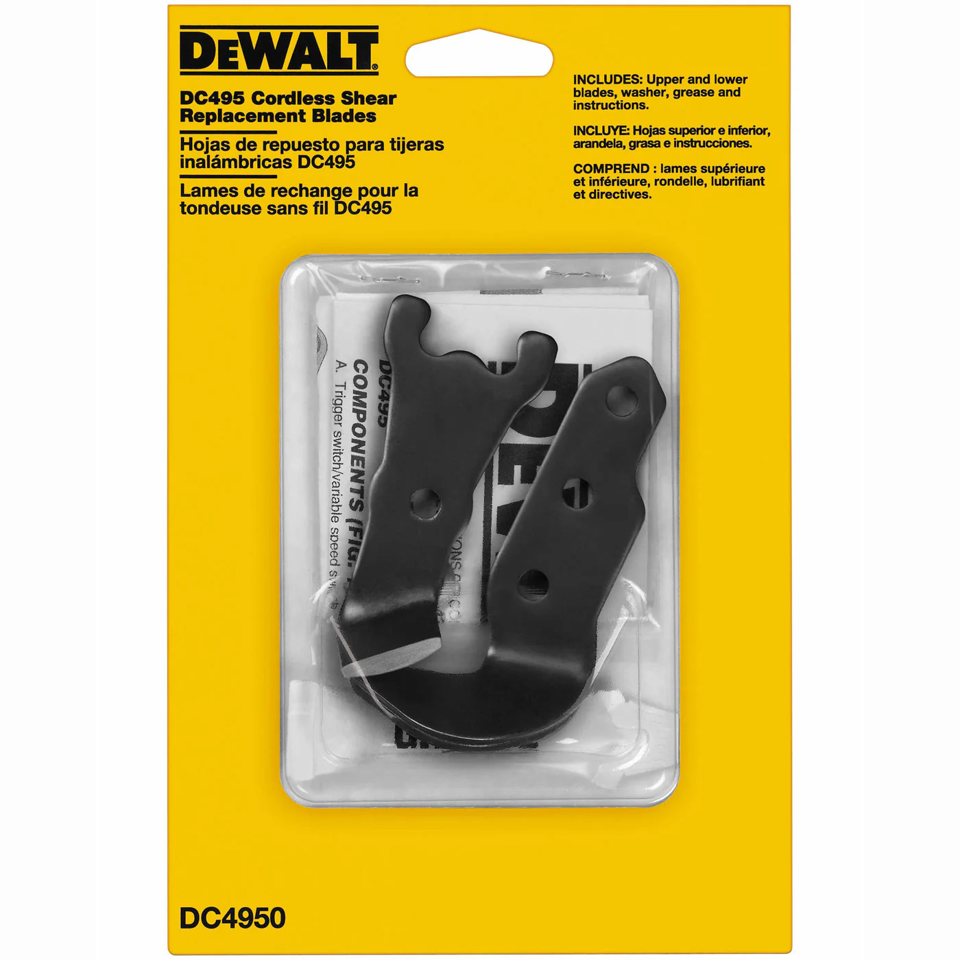 DeWalt DC4950 Replacement Blade Pack For Dc495 Shear