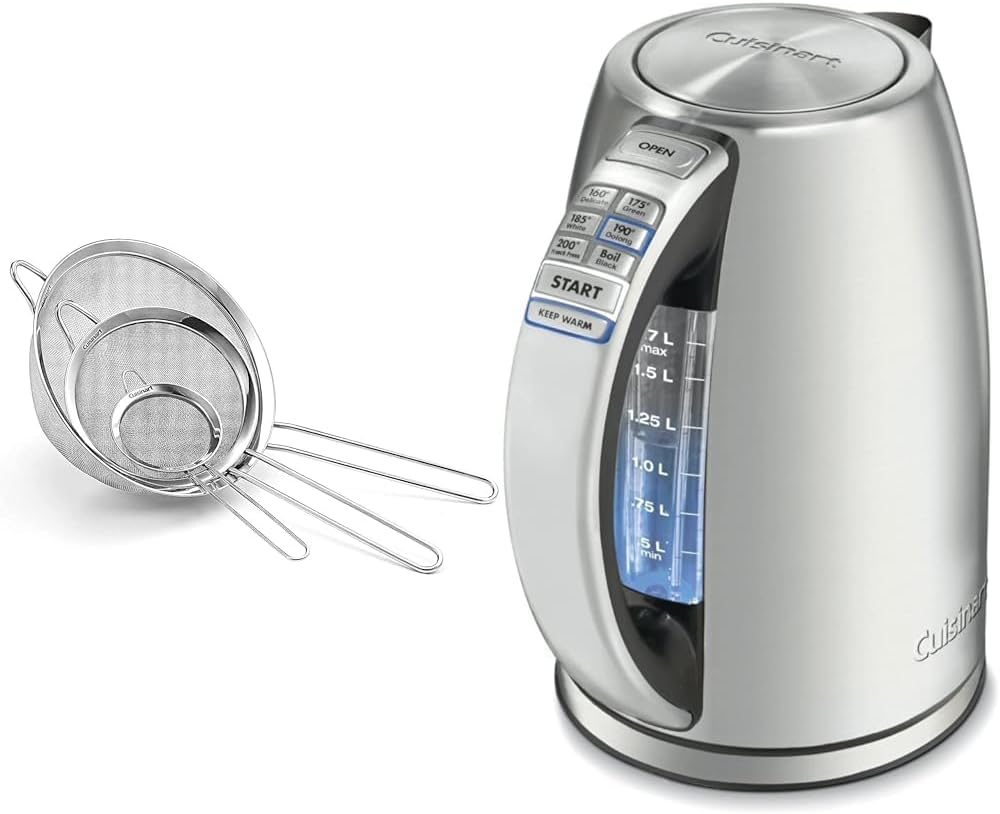 Cuisinart Mesh Strainers, 3 Count (Pack of 1) Set, CTG-00-3MS Silver