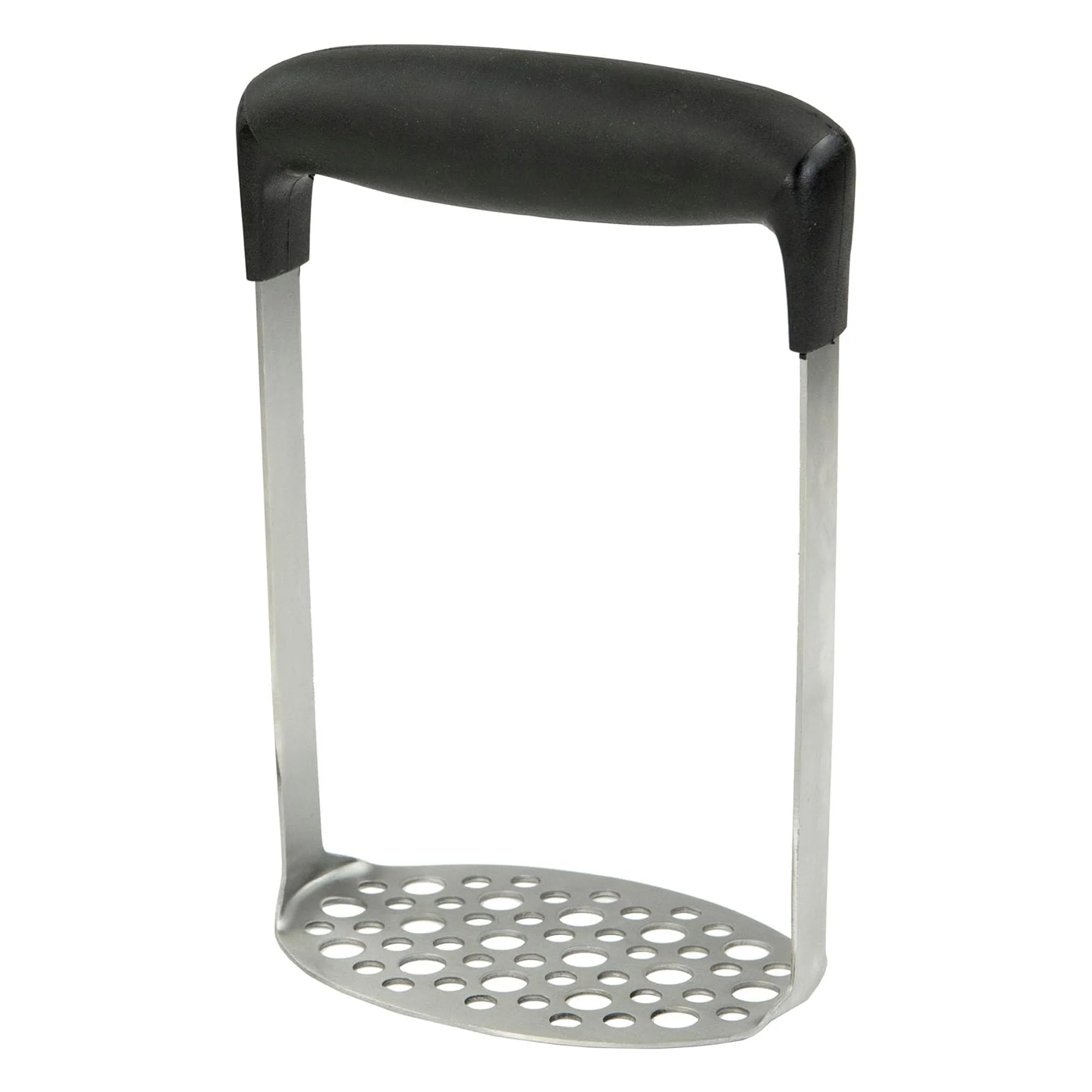 Home Basics Stainless Steel Potato Masher, 7x4.55 Inches