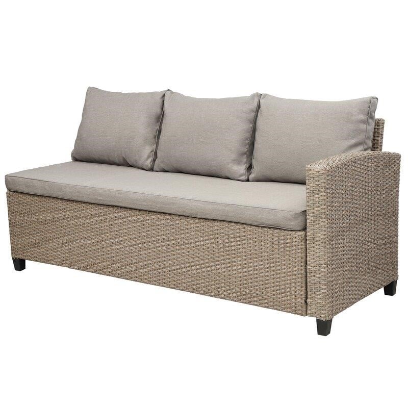 Bradyn Wicker/Rattan 7 - Person Seating Group with Cushions-furniture