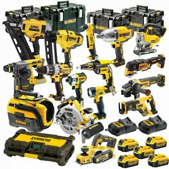 🔥2024🔥 DEWALT 20-VOLT MAX LITHIUM ION BEST CORDLESS COMBO KIT (24-TOOL)