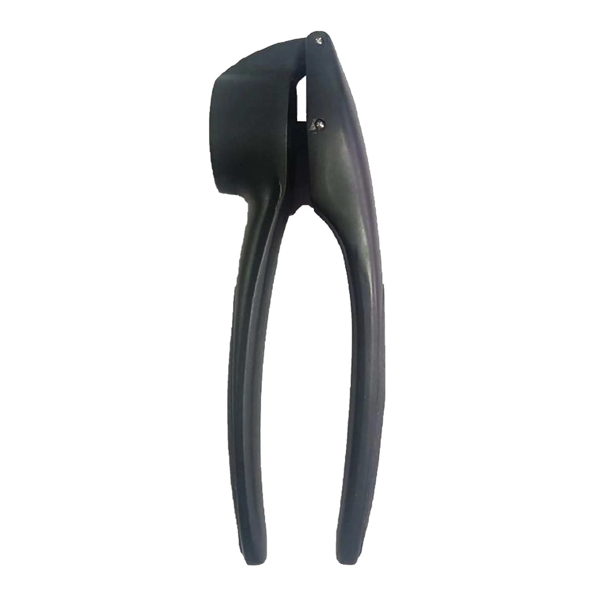 Home Basics Zinc Garlic Press, Matte Black