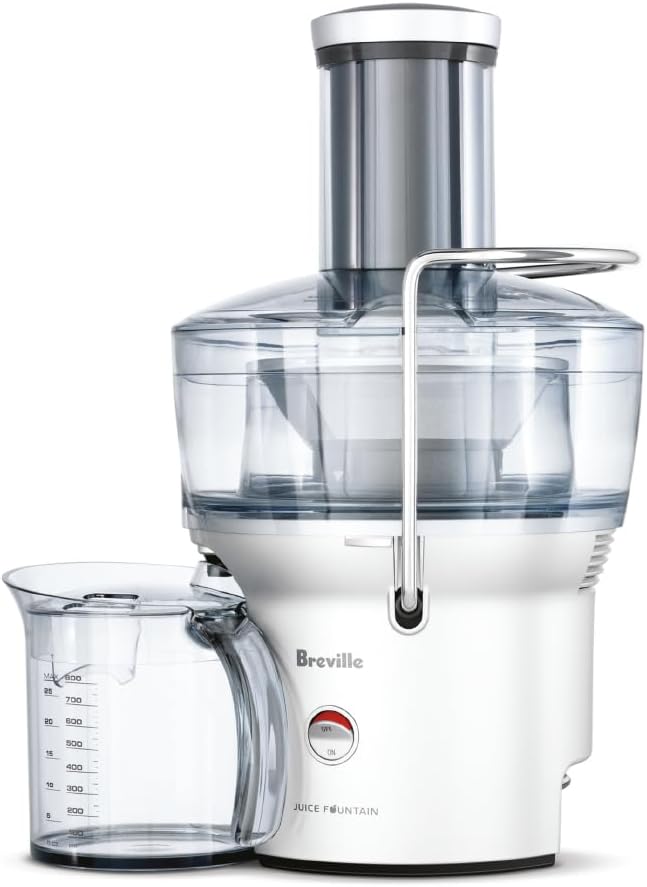 Breville the Juice Fountain Compact Juicer, 10 x 10.5 x 16, Silver