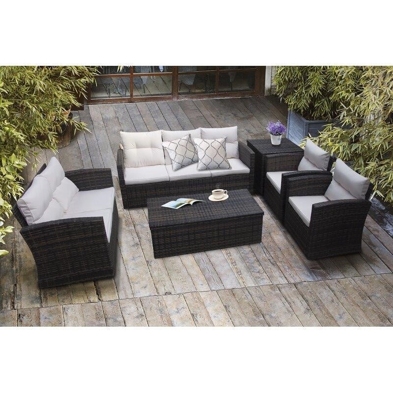 7 - Person Seating Group with Cushions-furniture