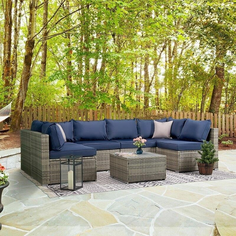 Liberta 6 - Person Seating Group with Cushions-furniture