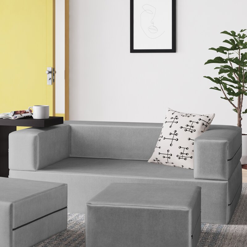 Eugene 61'' Square Arm-furniture