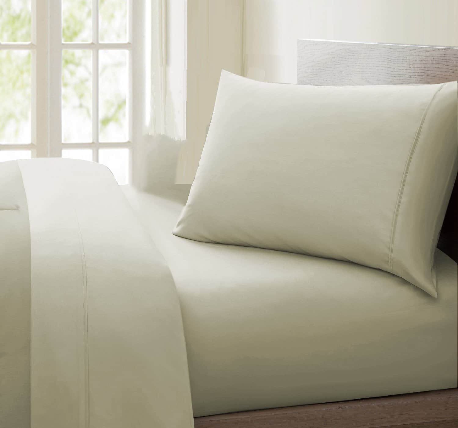 Allessia Wrinkle Free Super Soft Sheet Set, Gray