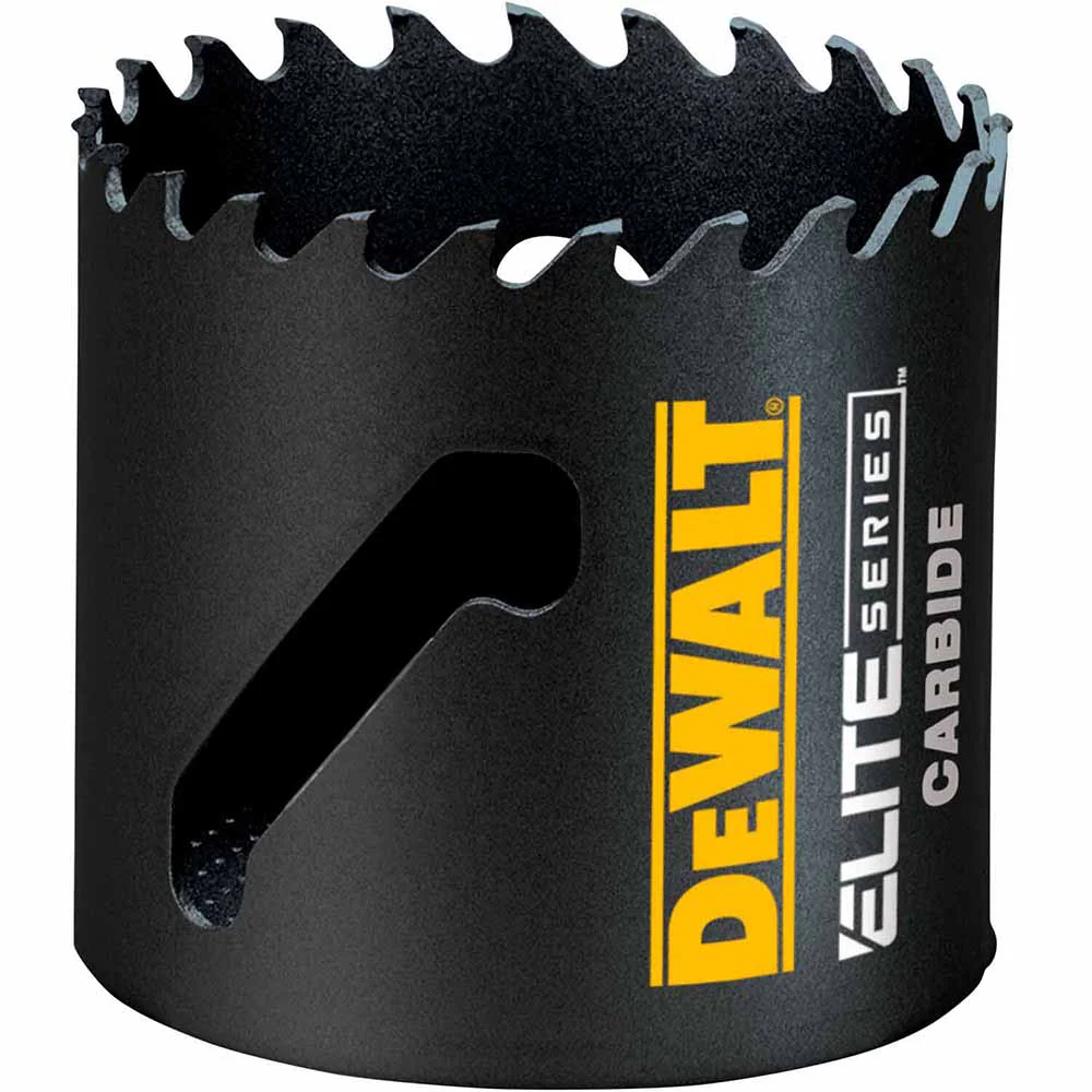 DeWalt DAH3218 Elite Series Metal Cutting Carbide Hole Saws 2-1/8