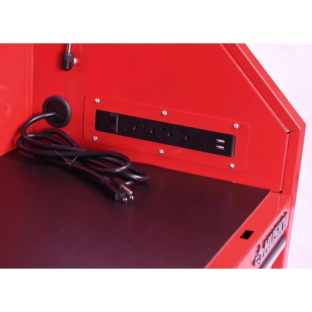 36 in. 12Drawer Red Tool Chest and Combo