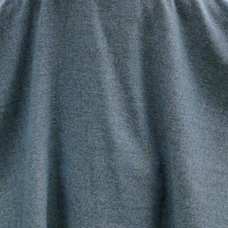 Hooded Irish Lambswool Tweed Cape, Rectangle Cloak, Ruana -Atlantic Teal/White Chevron- 100% Pure New Wool -Lightweight- HANDMADE IN IRELAND