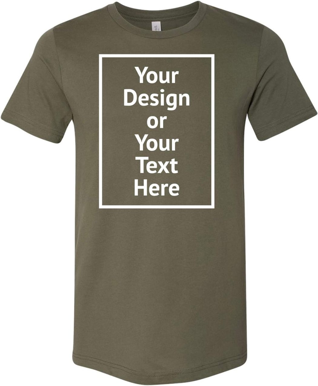 Custom Shirt for Men Women Personalized Add Your Image T-Shirt Add Your Text Photo - Front/Back Print