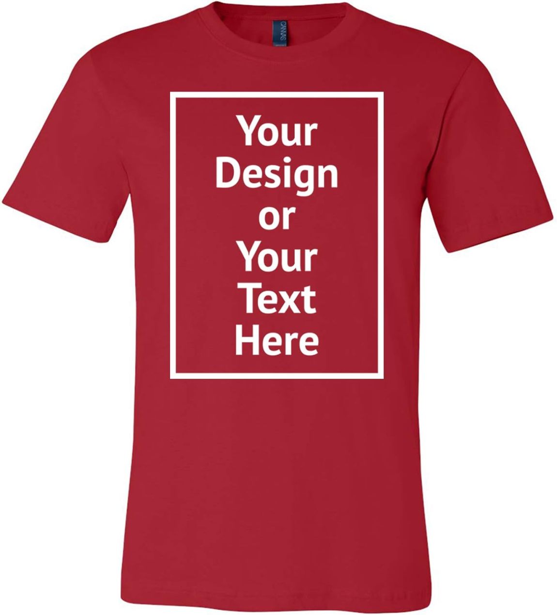 Custom Shirt for Men Women Personalized Add Your Image T-Shirt Add Your Text Photo - Front/Back Print