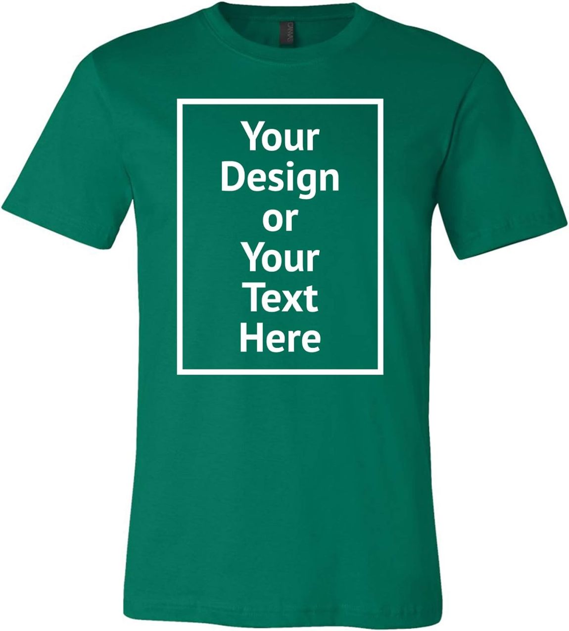 Custom Shirt for Men Women Personalized Add Your Image T-Shirt Add Your Text Photo - Front/Back Print