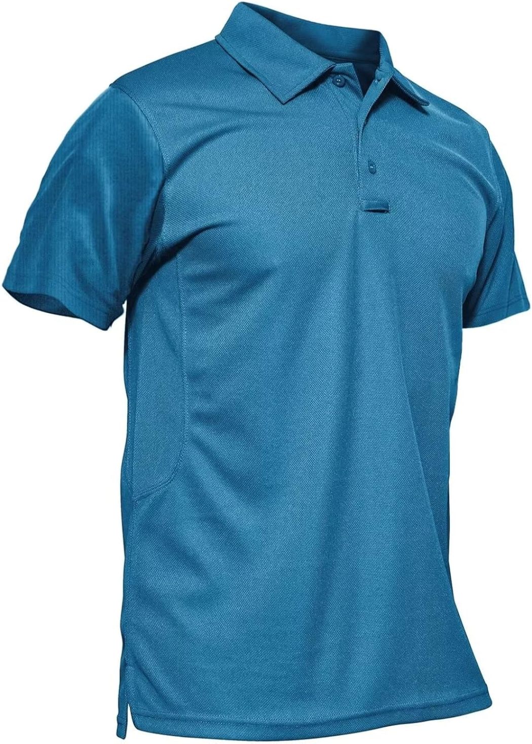 Men's Polo Shirt Quick Dry Performance Short Sleeve Tactical Shirts Pique Jersey Golf Shirt
