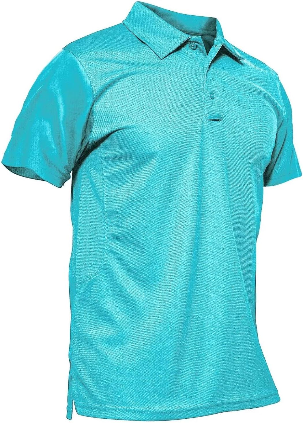 Men's Polo Shirt Quick Dry Performance Short Sleeve Tactical Shirts Pique Jersey Golf Shirt