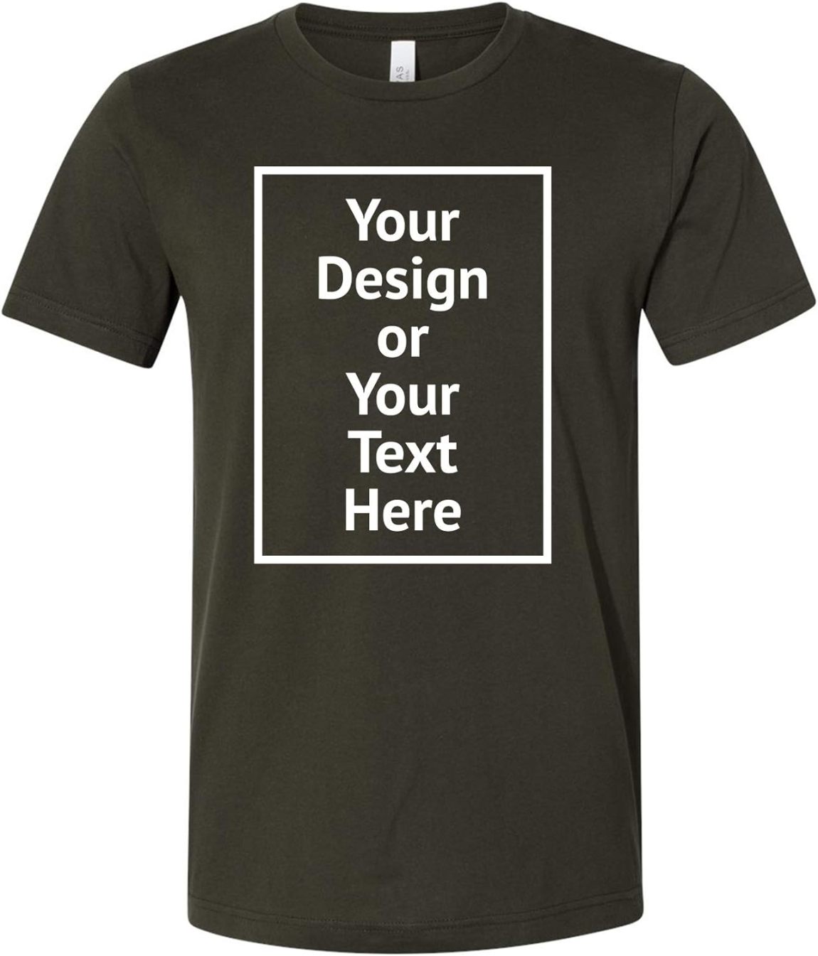 Custom Shirt for Men Women Personalized Add Your Image T-Shirt Add Your Text Photo - Front/Back Print
